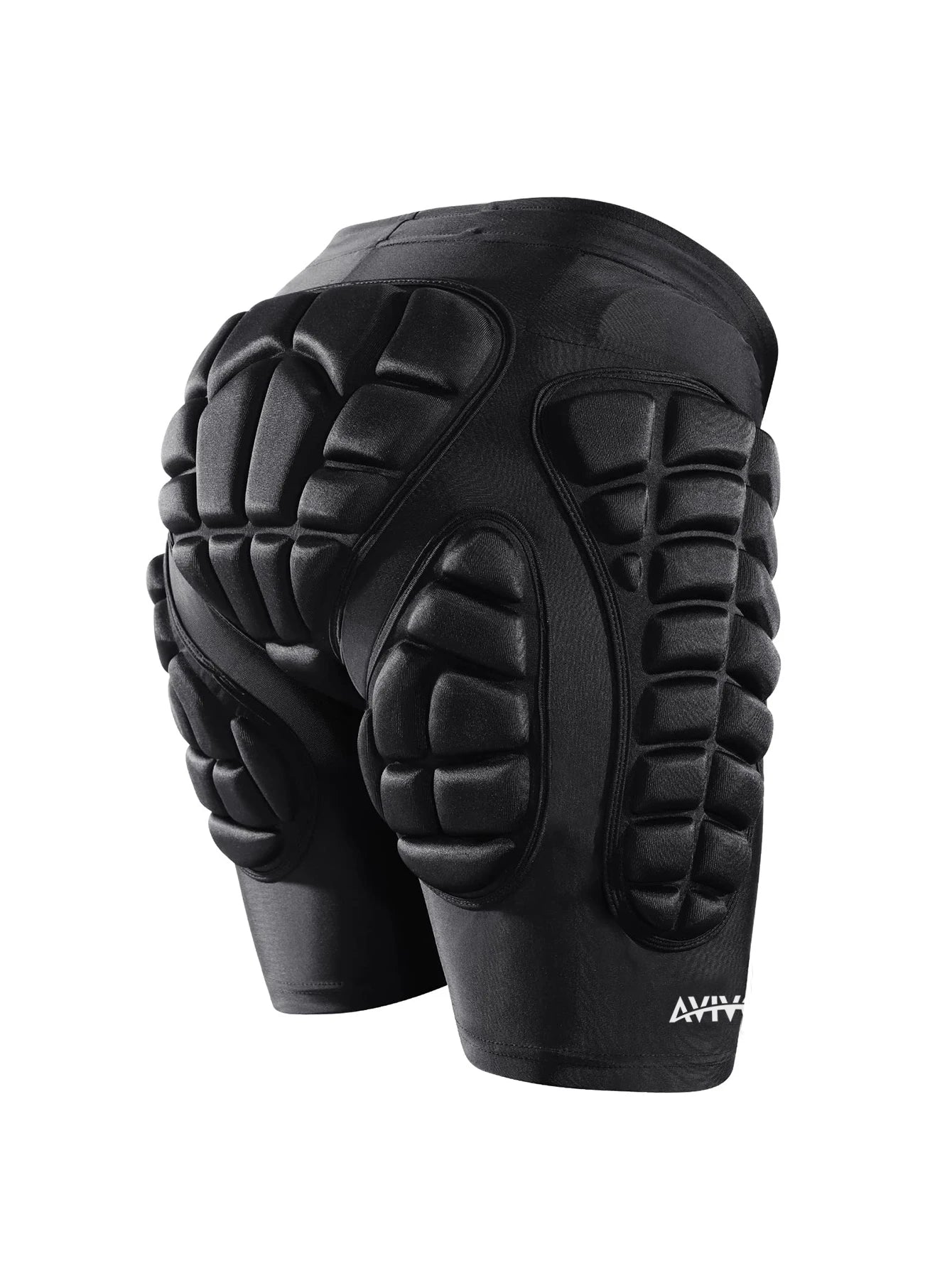 Short de Protection Rembourré AVIVOR – 3D Antichoc pour Snowboard, Ski et Skate
